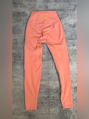 Girls' Gold Elite Coral High-Waist Leggings
